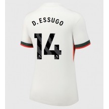 Chelsea Dario Essugo #14 Uit tenue Dames 2025-26 Korte Mouwen
