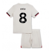 Chelsea Enzo Fernandez #8 Uit tenue Kids 2025-26 Korte Mouwen (+ broek)