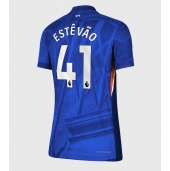 Chelsea Estevao Willian #41 Thuis tenue Dames 2025-26 Korte Mouwen