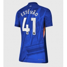 Chelsea Estevao Willian #41 Thuis tenue Dames 2025-26 Korte Mouwen