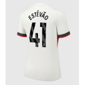 Chelsea Estevao Willian #41 Uit tenue Dames 2025-26 Korte Mouwen