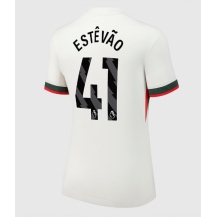 Chelsea Estevao Willian #41 Uit tenue Dames 2025-26 Korte Mouwen