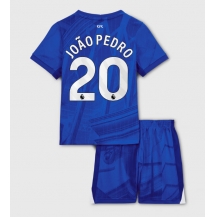 Chelsea Joao Pedro #20 Thuis tenue Kids 2025-26 Korte Mouwen (+ broek)