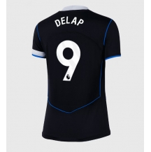 Chelsea Liam Delap #9 Derde tenue Dames 2025-26 Korte Mouwen