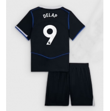 Chelsea Liam Delap #9 Derde tenue Kids 2025-26 Korte Mouwen (+ broek)