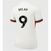 Chelsea Liam Delap #9 Uit tenue Dames 2025-26 Korte Mouwen