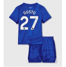 Chelsea Malo Gusto #27 Thuis tenue Kids 2025-26 Korte Mouwen (+ broek)