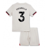 Chelsea Marc Cucurella #3 Uit tenue Kids 2025-26 Korte Mouwen (+ broek)
