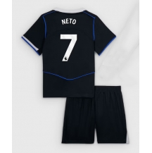 Chelsea Pedro Neto #7 Derde tenue Kids 2025-26 Korte Mouwen (+ broek)