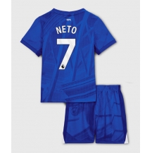 Chelsea Pedro Neto #7 Thuis tenue Kids 2025-26 Korte Mouwen (+ broek)