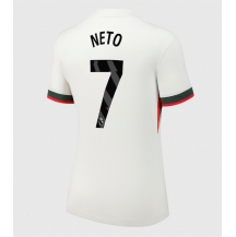 Chelsea Pedro Neto #7 Uit tenue Dames 2025-26 Korte Mouwen