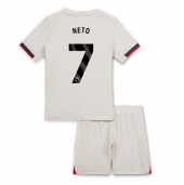 Chelsea Pedro Neto #7 Uit tenue Kids 2025-26 Korte Mouwen (+ broek)