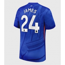 Chelsea Reece James #24 Thuis tenue 2025-26 Korte Mouwen