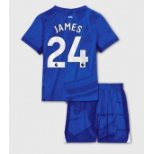 Chelsea Reece James #24 Thuis tenue Kids 2025-26 Korte Mouwen (+ broek)