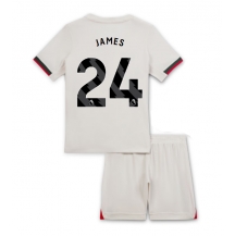 Chelsea Reece James #24 Uit tenue Kids 2025-26 Korte Mouwen (+ broek)