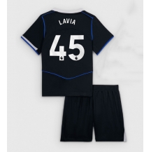 Chelsea Romeo Lavia #45 Derde tenue Kids 2025-26 Korte Mouwen (+ broek)