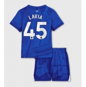 Chelsea Romeo Lavia #45 Thuis tenue Kids 2025-26 Korte Mouwen (+ broek)