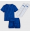 Chelsea Thuis tenue Kids 2025-26 Korte Mouwen (+ broek)