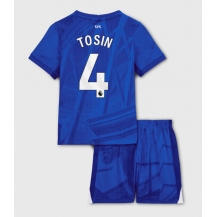 Chelsea Tosin Adarabioyo #4 Thuis tenue Kids 2025-26 Korte Mouwen (+ broek)