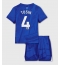 Chelsea Tosin Adarabioyo #4 Thuis tenue Kids 2025-26 Korte Mouwen (+ broek)