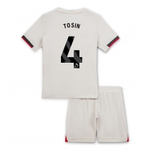 Chelsea Tosin Adarabioyo #4 Uit tenue Kids 2025-26 Korte Mouwen (+ broek)
