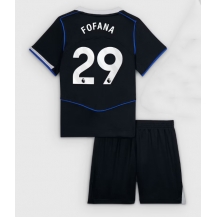 Chelsea Wesley Fofana #29 Derde tenue Kids 2025-26 Korte Mouwen (+ broek)