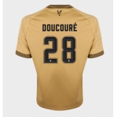 Crystal Palace Cheick Doucoure #28 Uit tenue 2025-26 Korte Mouwen