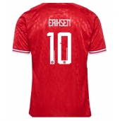 Denemarken Christian Eriksen #10 Thuis tenue EK 2024 Korte Mouwen