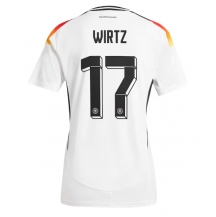 Duitsland Florian Wirtz #17 Thuis tenue Dames EK 2024 Korte Mouwen