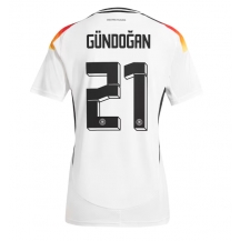 Duitsland Ilkay Gundogan #21 Thuis tenue EK 2024 Korte Mouwen