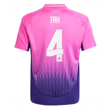 Duitsland Jonathan Tah #4 Uit tenue EK 2024 Korte Mouwen