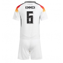 Duitsland Joshua Kimmich #6 Thuis tenue Kids EK 2024 Korte Mouwen (+ broek)
