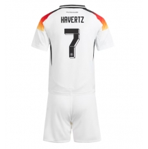 Duitsland Kai Havertz #7 Thuis tenue Kids EK 2024 Korte Mouwen (+ broek)
