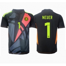 Duitsland Manuel Neuer #1 Keeper Thuis tenue EK 2024 Korte Mouwen