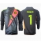 Duitsland Manuel Neuer #1 Keeper Thuis tenue EK 2024 Lange Mouwen