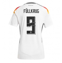 Duitsland Niclas Fullkrug #9 Thuis tenue EK 2024 Korte Mouwen
