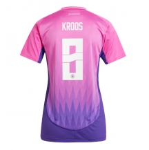 Duitsland Toni Kroos #8 Uit tenue Dames EK 2024 Korte Mouwen