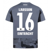 Eintracht Frankfurt Hugo Larsson #16 Derde tenue 2025-26 Korte Mouwen