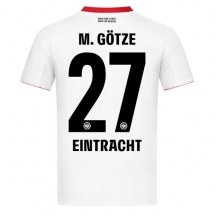 Eintracht Frankfurt Mario Gotze #27 Uit tenue 2025-26 Korte Mouwen