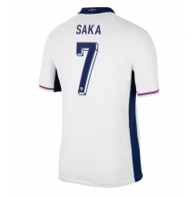 Engeland Bukayo Saka #7 Thuis tenue EK 2024 Korte Mouwen
