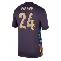 Engeland Cole Palmer #24 Uit tenue EK 2024 Korte Mouwen