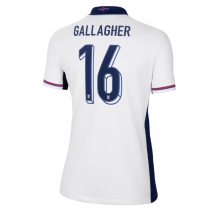 Engeland Conor Gallagher #16 Thuis tenue Dames EK 2024 Korte Mouwen