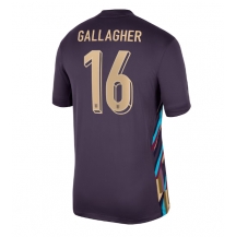 Engeland Conor Gallagher #16 Uit tenue EK 2024 Korte Mouwen