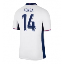 Engeland Ezri Konsa #14 Thuis tenue EK 2024 Korte Mouwen