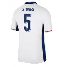 Engeland John Stones #5 Thuis tenue EK 2024 Korte Mouwen