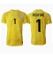 Engeland Jordan Pickford #1 Keeper Uit tenue EK 2024 Korte Mouwen