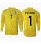 Engeland Jordan Pickford #1 Keeper Uit tenue EK 2024 Lange Mouwen