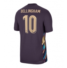 Engeland Jude Bellingham #10 Uit tenue EK 2024 Korte Mouwen