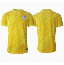 Engeland Keeper Uit tenue EK 2024 Korte Mouwen