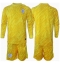 Engeland Keeper Uit tenue Kids EK 2024 Lange Mouwen (+ broek)